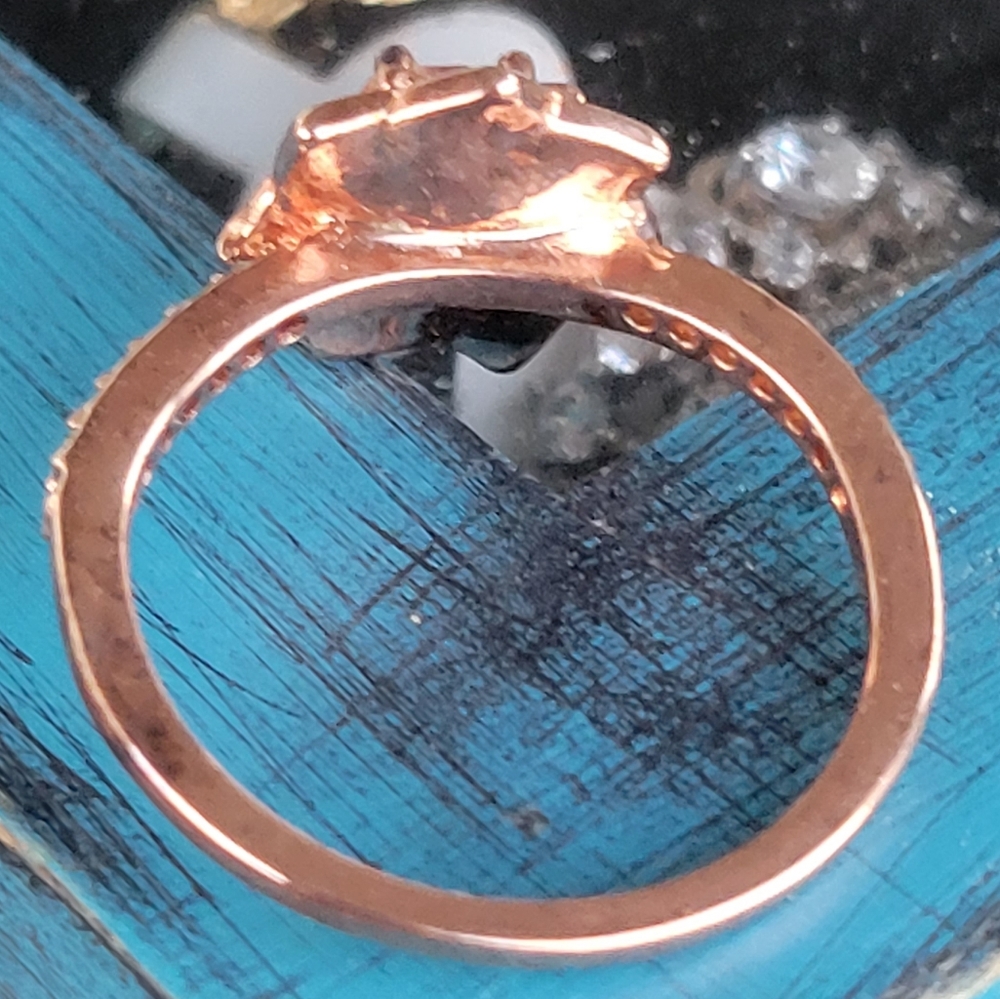 Fragrant Jewels Pink Rose Ring - Picture 5 of 8